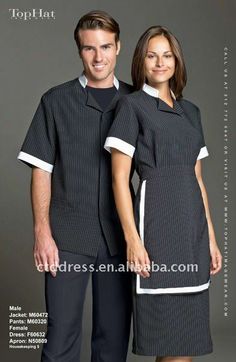 New style cotton Cleaning Uniforms Housekeeping Custom Made by CTD $34~$59