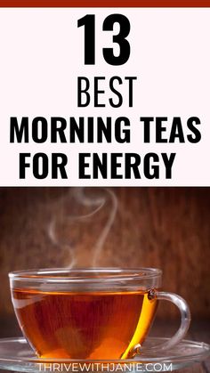 the best morning teas for energy