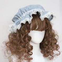 This price is for a bonnet only. Fitted Bonnet Cap For Spring, Casual Fitted Bonnet For Spring, Fitted Beanie Bonnet For Spring, Fitted Casual Spring Bonnet, Casual Fitted Spring Bonnet, Adjustable Ruffled Bonnet, Different Languages, Vintage Gothic, Reasons To Smile