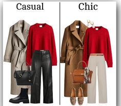 Red Jacket Outfit, Jacket Outfit Women, Colour Combinations Fashion, Easy Outfits, Style Moodboard, Capsule Outfits, Red Pants, Jacket Outfit, Wearing Red