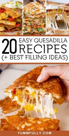 the best quesadilla recipe is made with cheese and other ingredients