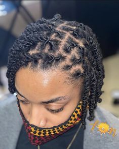 Barrel Locs, Black Hair Locs, Short Loc Styles, Natural Hair Ponytail, New Dreads, Locs Journey, Dreadlocks Hairstyles, Hair Locs