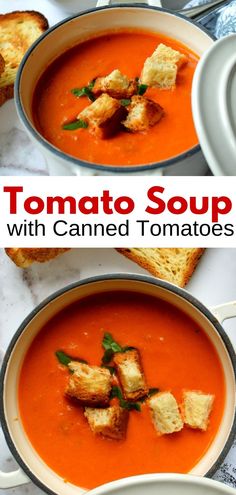 tomato soup Canned Tomato Bisque Soup, Tomato Soup With San Marzano Tomatoes, Basic Tomato Soup, Thick And Creamy Tomato Soup, Tomato Basil Soup Using Canned Tomatoes, Tomato Soup Made With Canned Tomatoes, Tomato Soup Diced Tomatoes, Creamy Tomato Soup With Canned Tomatoes, Tomato Soup With Chicken Broth