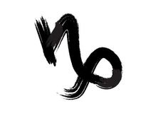 the letter k is made up of black brush strokes on a white background, and it appears to be painted with acrylic ink