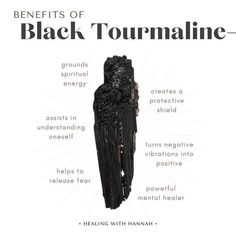 Black Tourmaline Healing Properties, Black Crystals Meaning, Granite Crystal Meaning, Black Agate Crystal Meaning, Black Tourmaline Properties, Energy Protection Crystals, Black Rutilated Quartz Meaning, Black Tourmaline Aesthetic