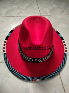 Bead Hat, Beaded Hats, Burned Hats, Beaded Moccasins, Beaded Stuff, Drinks Recipes, Native American Beading