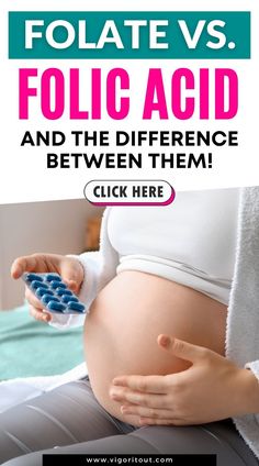 Know the difference between folate and folic acid for pregnancy health. They are hugely different and knowing this can drastically alter your baby's health for their entire lives! Prenatal health and the right type of folate to take for pregnancy for the healthiest baby possible right from the first trimester! Prenatal vitamins and foods high in folate matter.