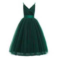 a green dress on a white background