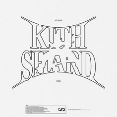 the logo for kth severd is shown in black and white