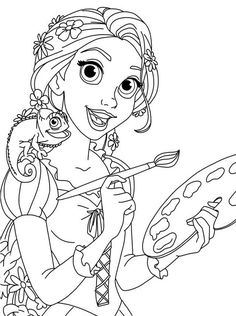 the princess and frog coloring pages for kids to print out, with pictures on them