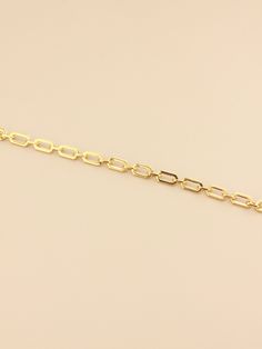 Handmade bracelet 24K Gold Filled paper clipchain chunky chain Proudly produced in the USA Gold-tone Paperclip Bracelet With Rectangular Links, Gold-tone Link Bracelets With Chunky Chain, Gold-tone Link Bracelets With Paperclip Chain, Gold-tone Chunky Chain Bracelet With Rectangular Links, Gold-tone Link Bracelet With Chunky Chain, Gold-plated Paperclip Chain Bracelet With Oval Links, Gold-tone Bracelet With Paperclip Chain, Gold Chain Bracelet With Box Links, Gold Chain Link Paperclip Bracelet