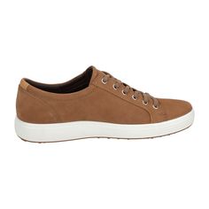 Discover the perfect blend of style and durability with our Ecco Soft 7 Men's Nubuck Shoes in classic brown. Designed for the modern young adult, these shoes offer superior comfort, thanks to their soft nubuck leather and lightweight construction. Ideal for both casual and professional settings, they ensure longevity and an effortlessly stylish look. Step into comfort and confidence with these versatile, high-quality men's shoes. Nubuck Shoes, Ecco Soft 7, Classic Brown, Nubuck Leather, The Modern, Men's Shoes, Confidence, High Quality, Leather