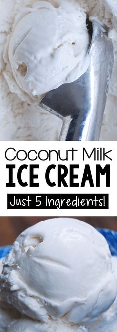 coconut milk ice cream just 5 ingredients