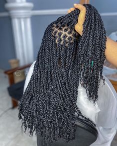 Twists With Human Hair, Marley Twists Styles, Mini Marley Twists, Sister Twist, Twist With Extensions, Small Marley Twists, Mini Twists With Extensions, Human Hair Crochet Braids, Natural Hair Flat Twist