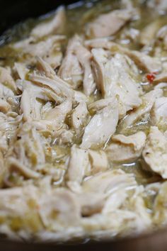 the food is prepared and ready to be cooked in the pot or stove top oven