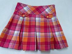 YOU ARE PURCHASING  THE ADORABLE PLAID PLEATED SKORT FROM THE GYMBOREE SUNFLOWER SMILES  LINE IN SIZE 5. EXCELLENT!!!!  Powered by eBay Turbo Lister Summer School Plaid Skirt, Cute Skirted Skort For School, School Uniform Plaid Skort For School, School Uniform Plaid Skort, Plaid Skirted Skort For School, Plaid Pleated Cotton Skort, Cute Cotton Skort For School, Preppy Pleated Plaid Skort, Pleated Plaid Cotton Skort