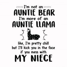 i'm not an annie bear, i'm more of an annie llama