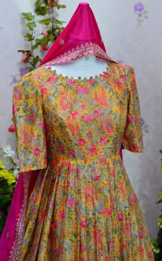 Party Wear Frocks, Kalamkari Dresses, Stylish Kurtis Design