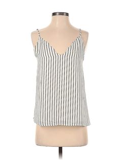 Socialite Sleeveless Top Size: X-Small Ivory Tops - used. 100% Polyester, Halter, | Socialite Sleeveless Top Ivory Halter Tops - Used - Size X-Small Cheap Zara Ruffled Tops, Cheap Zara Sleeveless Top, Ivory Tops, Halter Tops, Silver Tops, Grey Top, Small Tops, Sleeveless Blouse, Tie Dye Top