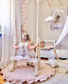 Wooden Indoor Outdoor Kids and Adults Vintage Swing Classic | Etsy Cool Swings, Room Swing, Macrame Swing, Props Photography, Photography Indoor, Indoor Swing, Tree Swing, Wooden Swings, Wedding Props