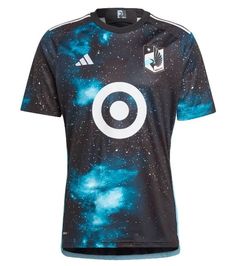 Adult Minnesota United FC adidas 2024 Black Home Kit Replica Jersey - Men's Orlando City Sc, Real Salt Lake, Andrea Pirlo, Dc United, Minnesota United Fc, Seattle Sounders Fc, Toronto Fc, Fc Dallas, Sporting Kansas City