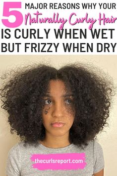 Thanks to this guide, I finally found the reason why my curly hair is so frizzy and how to fix it. These are some great frizzy curly hair hacks to help you tame your frizzy curly hair.