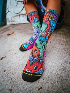 With Adam Keely's Heart socks, love is in the air and on your feet!Comfortable, durable, and full of positive vibes, these socks are perfect for spreading love wherever you go. #MERGE4Socks #HeartSocks #Sustainable