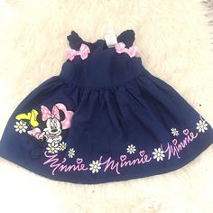 Minnie Mouse Kids 3/6 Month Blue Dress . Condition is Pre-owned. Shipped with USPS First Class Package. Minnie Mouse Fitted Sleeveless Dress, Minnie Mouse Sleeveless Fitted Dress, Sleeveless Minnie Mouse Dress For Spring, Minnie Mouse Cotton Short Sleeve Dress, Blue Cotton Dress For Dress-up, Spring Cotton Minnie Mouse Dress, Cute Cotton Minnie Mouse Dress, Cute Minnie Mouse Spring Dress, Fitted Cotton Minnie Mouse Dress