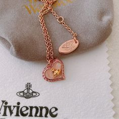 New Never Used, New Without Tags. This Listing Features A Vivienne Westwood Petra Pink Heart Rhinestone Necklace With Rose Gold Accents. Orbit Is About 1.4cm Width X 1.3cm Height. The Chain Is 44cm. Comes With Dust Bag, Box And Dust Cloth. Bundles Welcome For Discounted Shipping. Visit My Page For More Vw Items! No Cancellations! All Sales Are Final. No Returns/Refunds. Pink Heart Crystal, Vivienne Westwood Necklace, Westwood Necklace, Heart Rhinestone, Rose Gold Accents, Heart Crystal, Crystal Rose, Gold Rhinestone, Rhinestone Necklace