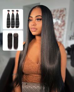 Arabella-Experienced more than 10 years in Human Hair Field. Shop here for Brazilian Hair Straight Lace Closure With Bundles 3 Pcs/Lot For A Full Head .Soft Brazilian Human Hair.Straight Hair Bundles.Virgin Hair.Hair Weaves.No Shedding and Tangle Free .Shipping Free. >>>Order Now!UP TO 50%OFF.