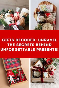 gifts decoded unravel the secrets behind unforgettable presents for christmas