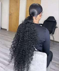 Blk Hairstyles, Women Culture, Long Ponytail Hairstyles, Braided Ponytails, Low Ponytail Hairstyles, Wrap Around Ponytail, Braided Hairstyles For Black Women Cornrows