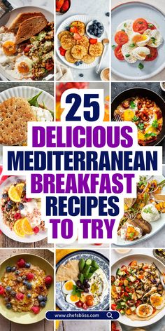 25 delicious mediterraneanan breakfast recipes to try