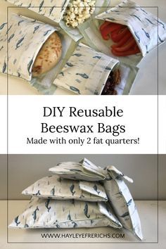 Zero Plastic Living, Diy Zero Waste Products, Homemade Items To Sell At Farmers Market, Fat Quarters Projects, Reusable Sewing Projects, Diy Homestead Projects, Boho Sewing Projects, Zero Waste Crafts