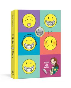 a book with different smiley faces on it