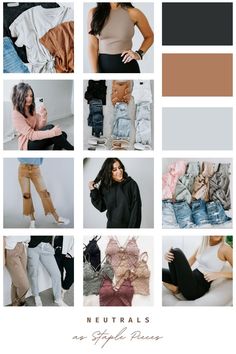 Our fav neutrals in stock @ LB🖤 key basics you must have to build your wardrobe for summer and all year long Build Your Wardrobe, Staple Pieces, You Must, Must Haves, Capri Pants, Capri, Key, Outfit Inspo