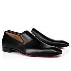 Men’s Black Loafers Leather Slip on Fashion Shoes Formal Slip-on Loafers With Red Sole, Leather Sole Pointed Toe Moccasins For Galas, Pointed Toe Leather Sole Moccasins For Galas, Pointed Toe Moccasins With Leather Sole For Galas, Calf Leather Slip-on Dress Shoes For Galas, Elegant Leather Shoes With Red Sole And Flat Heel, Slip-on Dress Shoes For Galas, Designer Leather Loafers With Pointed Toe, Calf Leather Slip-on Loafers For Galas