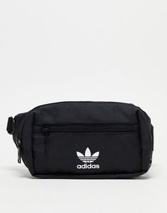 Accessories by adidas Originals Keep it hands-free Adjustable strap Secure clasp closure Zip-top closure External zip pocket adidas logo print Black And White Style, Waist Pack, Adidas Logo, Zip Top, Active Wear For Women, Hands Free, Logo Print, Adidas Originals, Zip Pockets