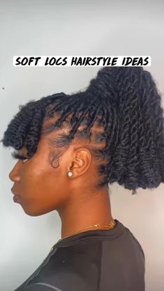 Cute Soft Locs Hairstyles, Cute Soft Locs, Locs Hairstyles Ideas, Soft Locs Hairstyles Ideas, Soft Locs Hairstyle, Soft Locs Hairstyles, Black Hair Tips