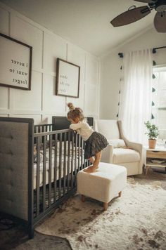 Nursery Ideas Boy, Farmhouse Nursery Decor, Farmhouse Nursery, Baby Room Neutral, Nursery Decor Neutral, Baby Room Design, Nursery Baby Room, Gender Neutral Nursery, Nursery Room Decor