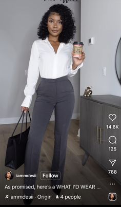 Interview Outfit Black Women, Internship Outfit, Career Outfits