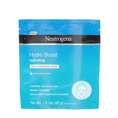 Neutrogena Hydro Boost Moisturizing Sheet Mask with Hyaluronic Acid for Dry Skin - 1 oz Gel Face Mask, Hydrating Sheet Mask, Mask For Dry Skin, Moisturizing Face Mask, Hydrating Face Mask, Hydro Boost, Neutrogena Hydro Boost, Face Sheet Mask, Pregnancy Safe Products