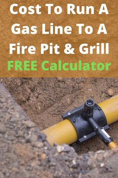 Cost To Run A Gas Line To A Fire Pit & Grill Gas Fire Pit Ideas Backyard, Diy Natural Gas Fire Pit, Gas Outdoor Fireplace Propane Fire Pits, Gas Putdoor Fireplace, Natural Gas Fireplace, Gas Insert, Gas Fire Table, Outdoor Gas Fireplace