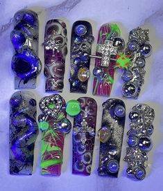 Grafitti Nails, Duck Nails, Colorful Nails, Creative Nail Designs, Crazy Nails, Nails Only