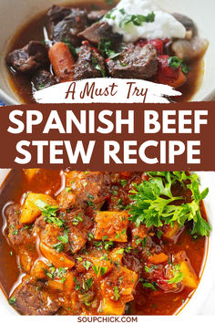 Spanish Beef Stew The Best Beef Stew, Beef Stew Ingredients, Food Knowledge, Beef Strips