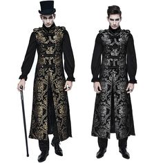 SPECIFICATIONSBrand Name: NoEnName_NullGender: MENItem Type: Jackets & CoatsCharacters: MedievalComponents: VestSource Type: Movie & TVOrigin: Mainland ChinaCN: ZhejiangMaterial: POLYESTERSource Countries: Europe and the United StatesModel Number: DX-029Special Use: costumesChoice: yes Steam Punk Cosplay, Medieval Coat, Long Sleeveless Vest, Punk Cosplay, New Halloween Costumes, Gothic Jackets, Gothic Men, Halloween Clothing, Long Vest