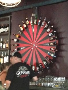 Bar Games For Customers, Pub Bar Design, Beer Bar Ideas, Beer Decor, Pub Party, Beer Games, Game Room Ideas, Beer House, Pub Games