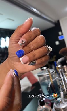 Fancy Nail Art, Hard Nails, Glamour Nails, Acrylic Nails Coffin Short, Short Acrylic Nails Designs, I Love Nails, Square Acrylic Nails, Birthday Nails, Fire Nails