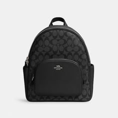 COACH® Outlet | Court Backpack In Signature Canvas Princess Mia Thermopolis, Mochila Coach, Mia Thermopolis, Princess Mia, Coach Backpack, Coach Outlet, Wedge Pumps, Signature Canvas, French Brands