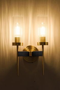 The Alouette Wall Lamp is constructed from high-quality brass and features a pure copper wall candlestick. Its solid brass design is meticulously machined and all components are hand polished and plated. The borosilicate glass shade is expertly hand-polished for a refined touch of color in any interior. Note: If you need to buy two, please buy the size with this (*2) logo, the price of two together is more favorable. Please note: Your payment does not include customs duties, local taxes or any o Brass Lampshade, Shade Wall, Glass Wall Lights, Copper Wall, Standing Lamp, Pure Copper, Glass Lighting, Edison Light Bulbs, Luxury Living Room